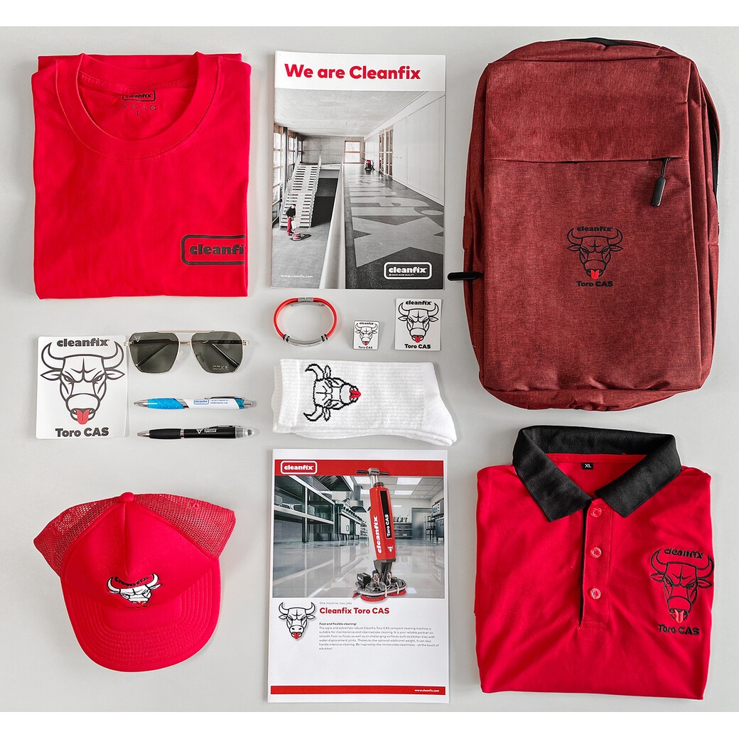 Cleanfix advertising material Toro CAS