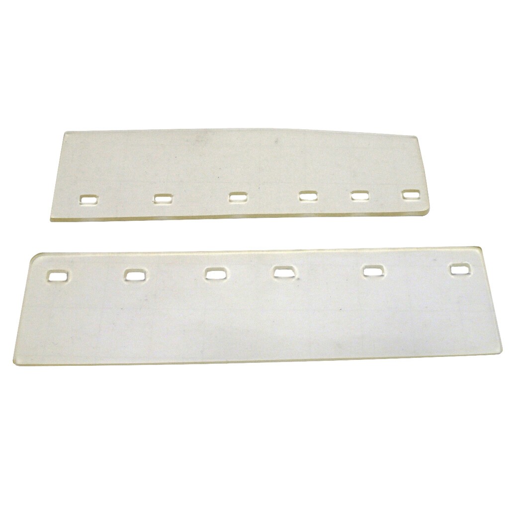 Rubber blade brush head, oil resistant