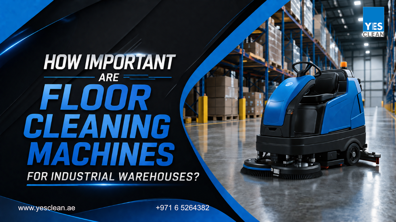 How Important Are Floor Cleaning Machines for Industrial Warehouses?