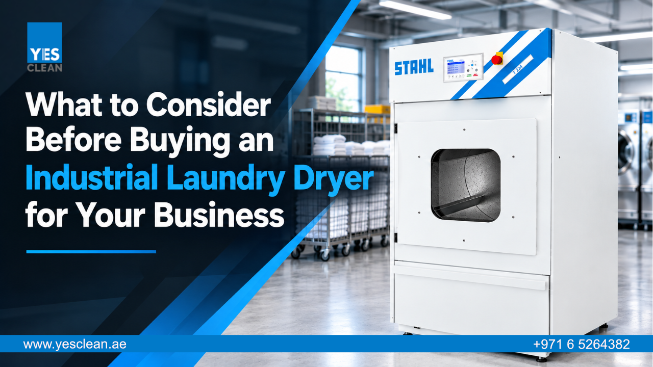 What to Consider Before Buying an Industrial Laundry Dryer for Your Business