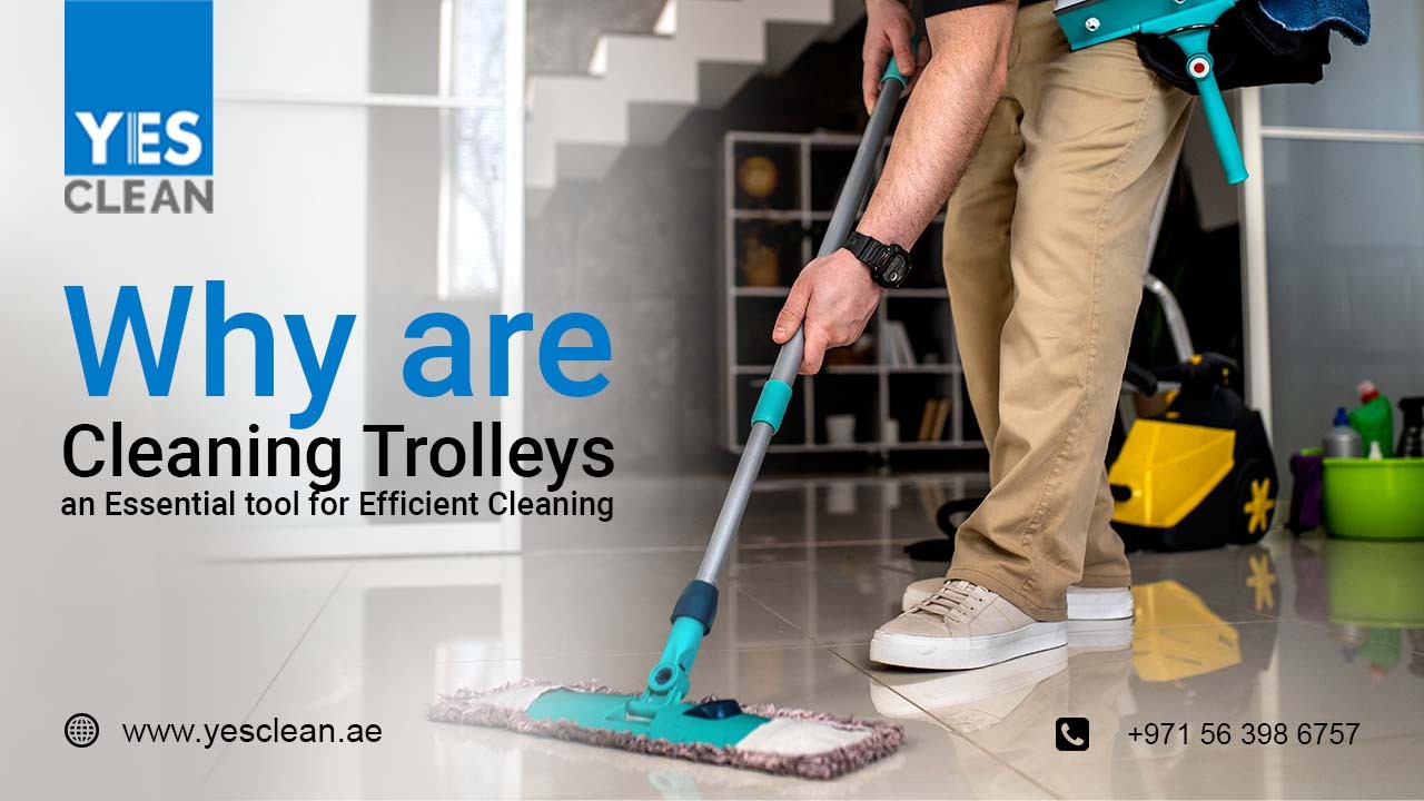 Why are Cleaning Trolleys an Essential tool for Efficient Cleaning