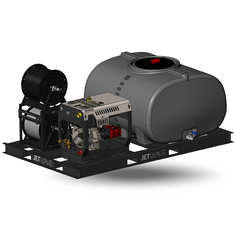 Hornet G2D 210-15 Mounting Skid  : Diesel Cold Water Pressure Washer