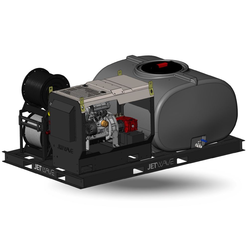 Senator G2D 275-20 Mounting Skid : Diesel Cold Water Pressure Washer