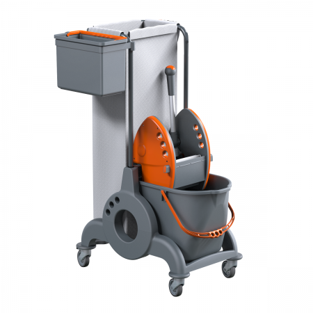S02001T2 | GIOTTO TOP BIN 2-Mopping Trolleys
