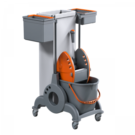 S02001T3 | GIOTTO TOP BIN 3- MOPPING TROLLEYS